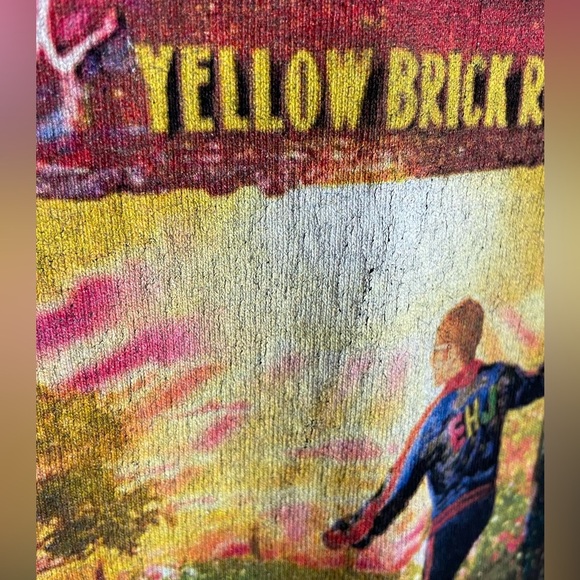 Elton John 2022 Farewell Yellow Brick Road Concert T-Shirt Mens Large - Picture 7 of 8